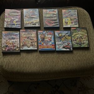 Nickelodeon DVD Set with Colorful Covers